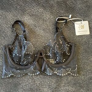 Honey Birdette 34C Sarah Black Bra